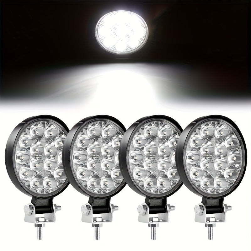 LED Arbejdslys 4-Pak – 3,3" Spotlight 12/24V