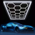 LED garagebelysning hexagonal