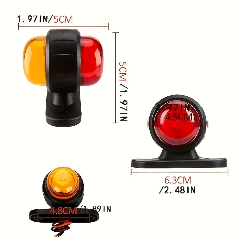 Sidelys LED 4-Pak – Ekstralys til Lastbil