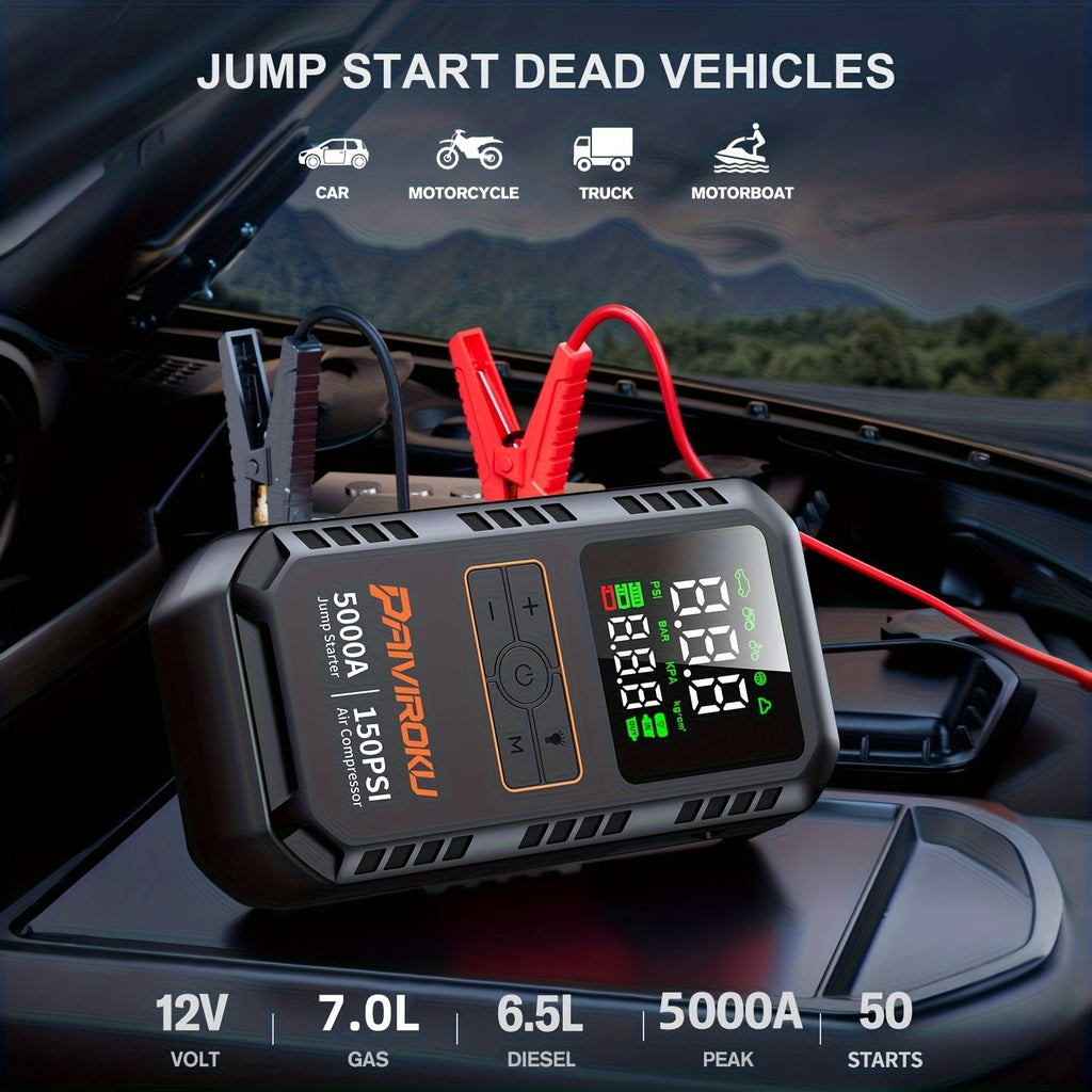 Batteribooster startkabler