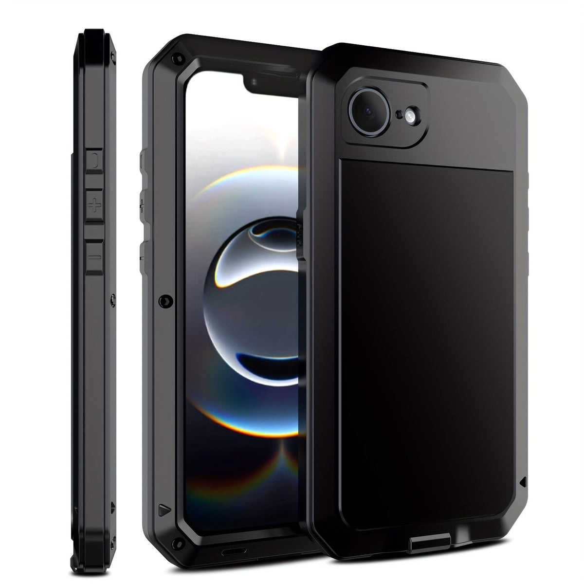 Stødsikkert iPhone-Cover – med Halssnor & Skærmbeskyttelse
