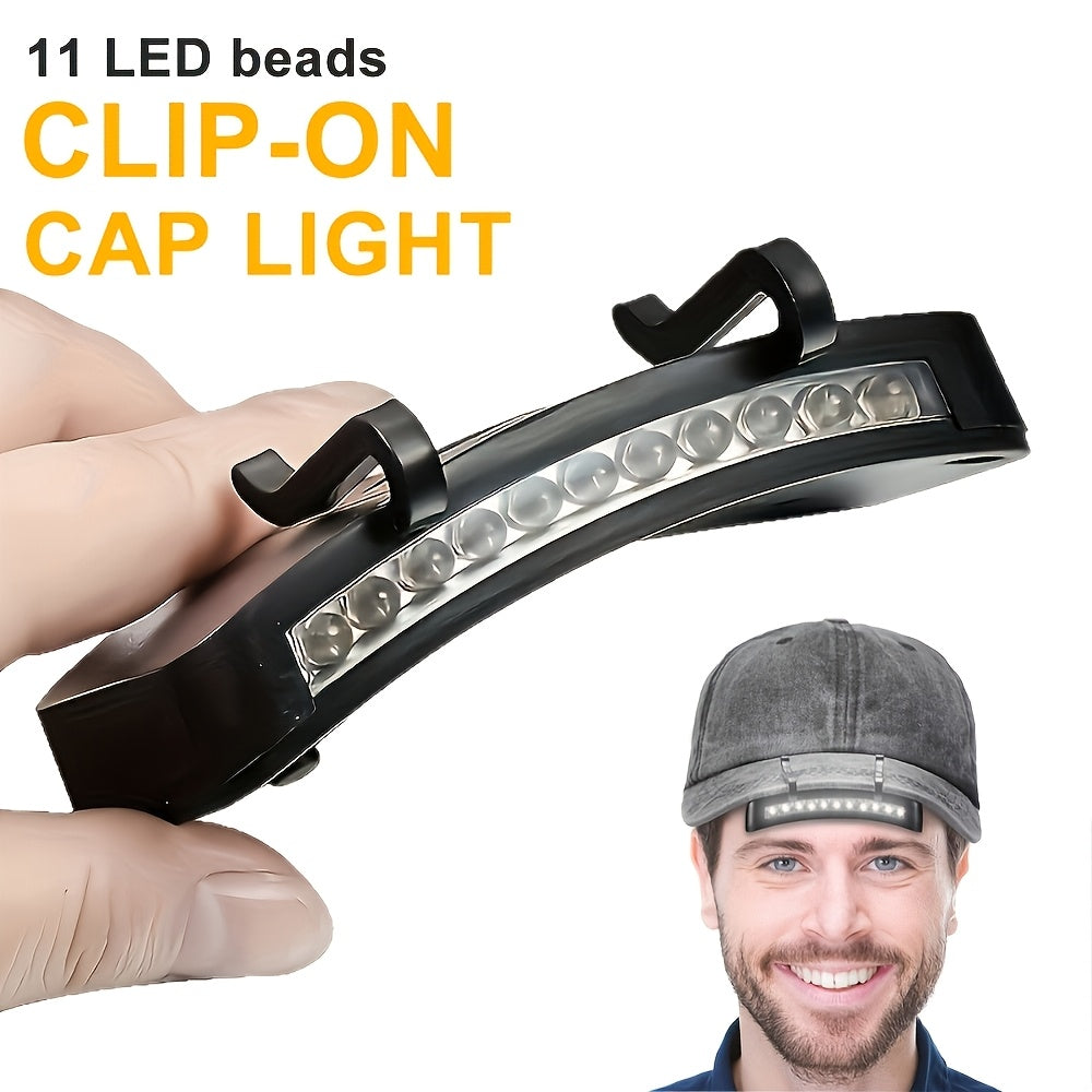 Kasketlampe 300 Lumen – Clip-On LED Pandelampe