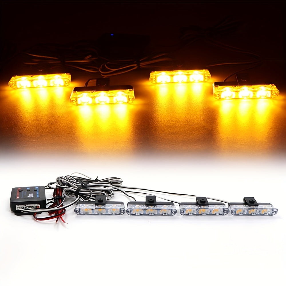 Grillamper LED 3-Pak – Overfladmonteret 12V