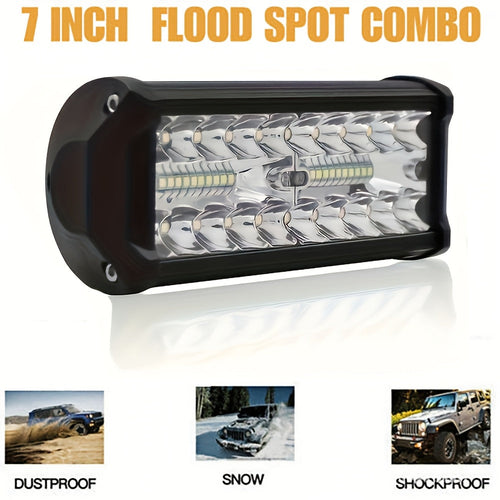 Arbejdslysbar 120W 7 LED