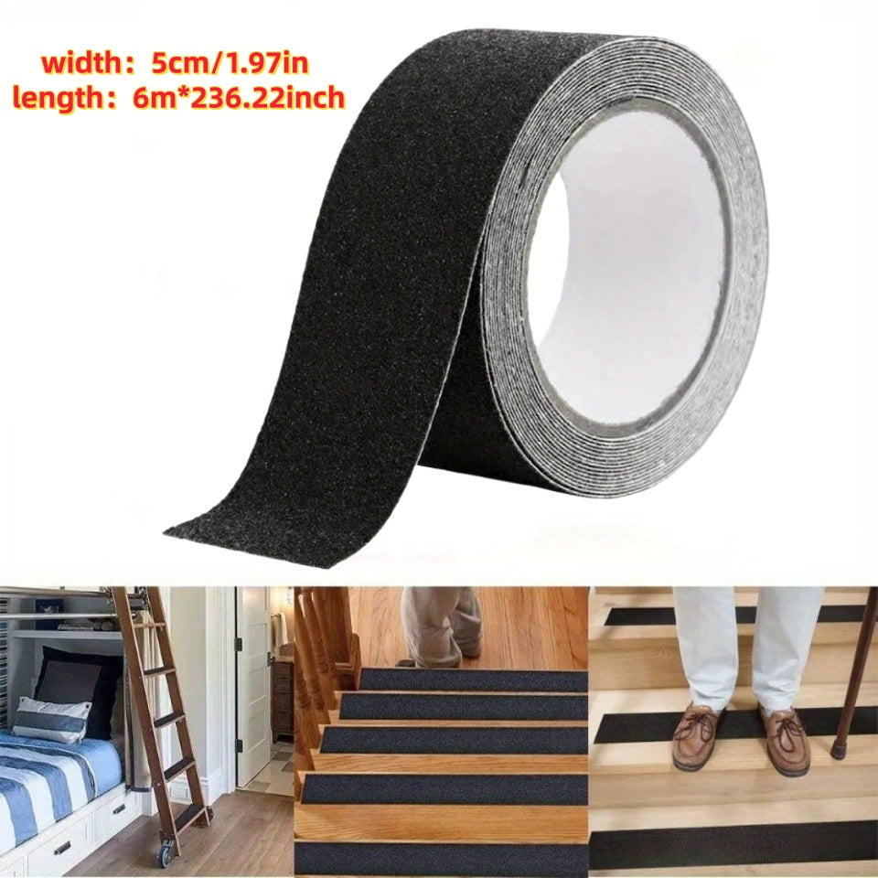 Anti-Slip Tape 5m – Skridsikring til Trapper & Båd