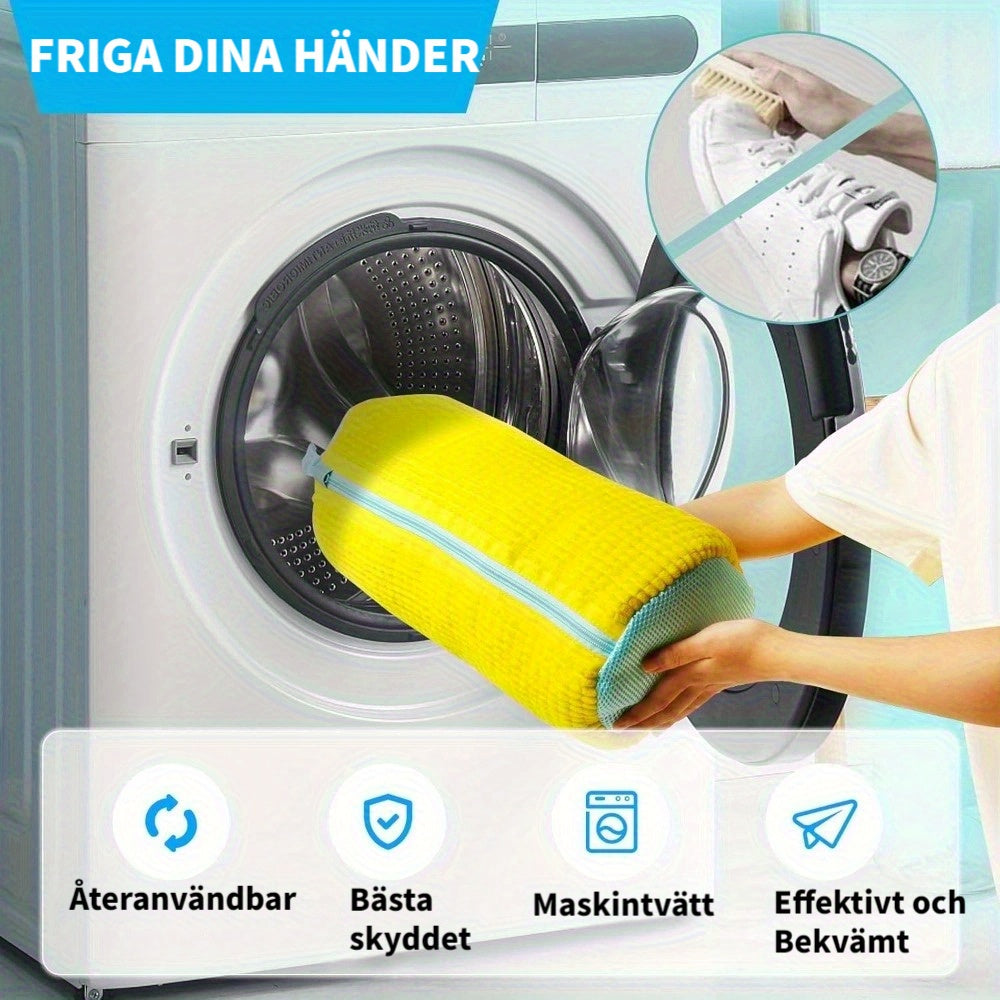 Vaskepose til Sko – Beskytter Sneakers i Maskinen