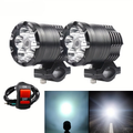MC LED-Forlygte – Ekstralys & Tågelys 12V