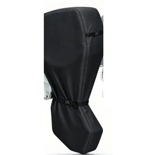 Heldækkende bådmotorcover i sort 420D Oxford