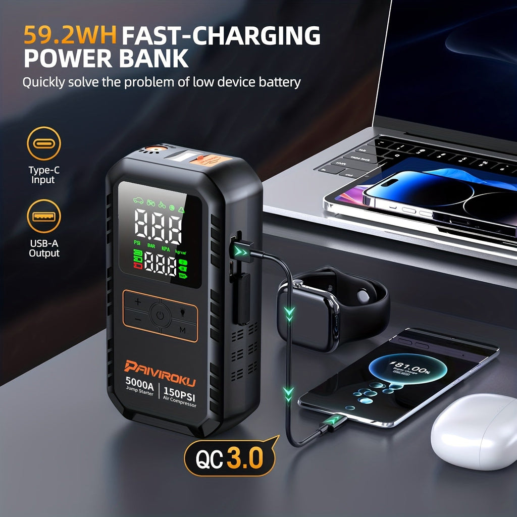 Jumpstart LED-nødlys