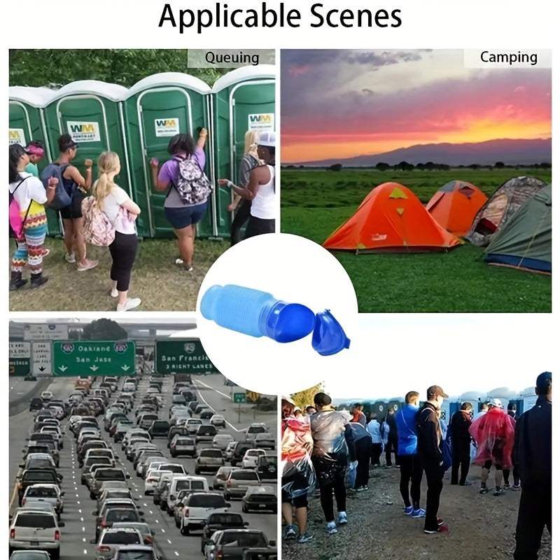 Sammenfoldeligt Nødtoilet – Kompakt til Camping & Bil