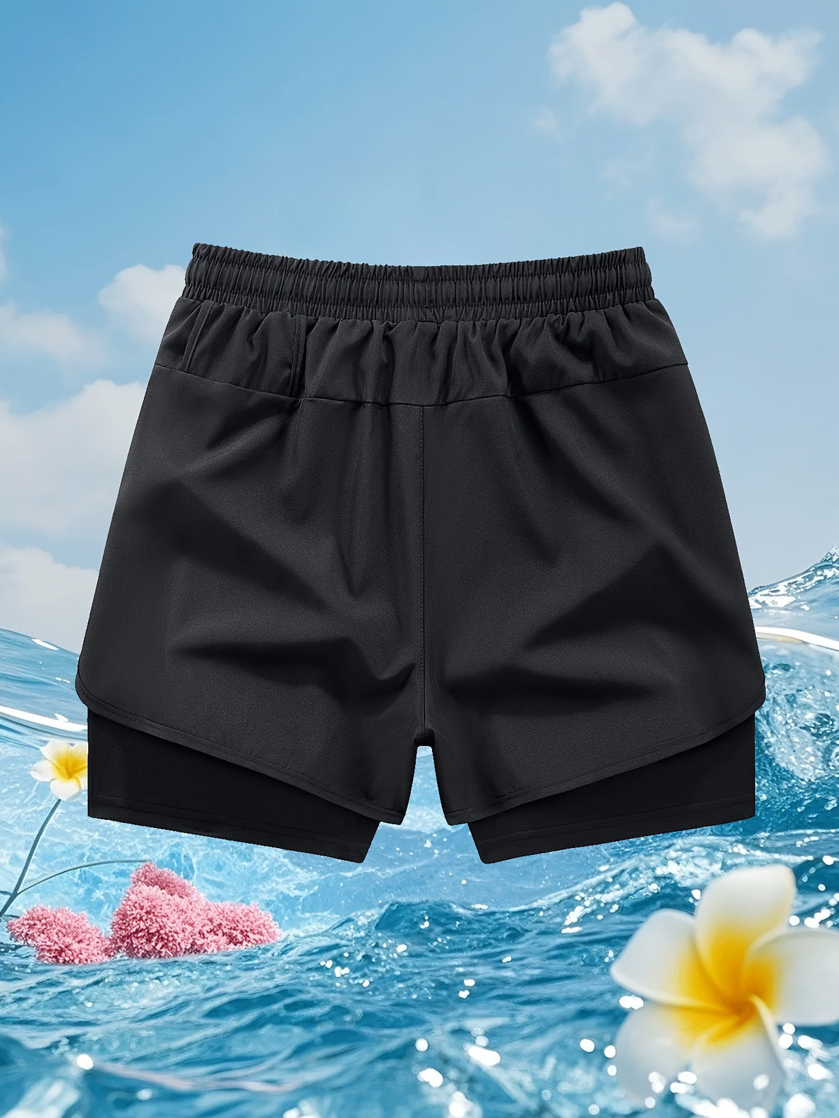 Hurtigtørrende Sportsshorts – Åndbare