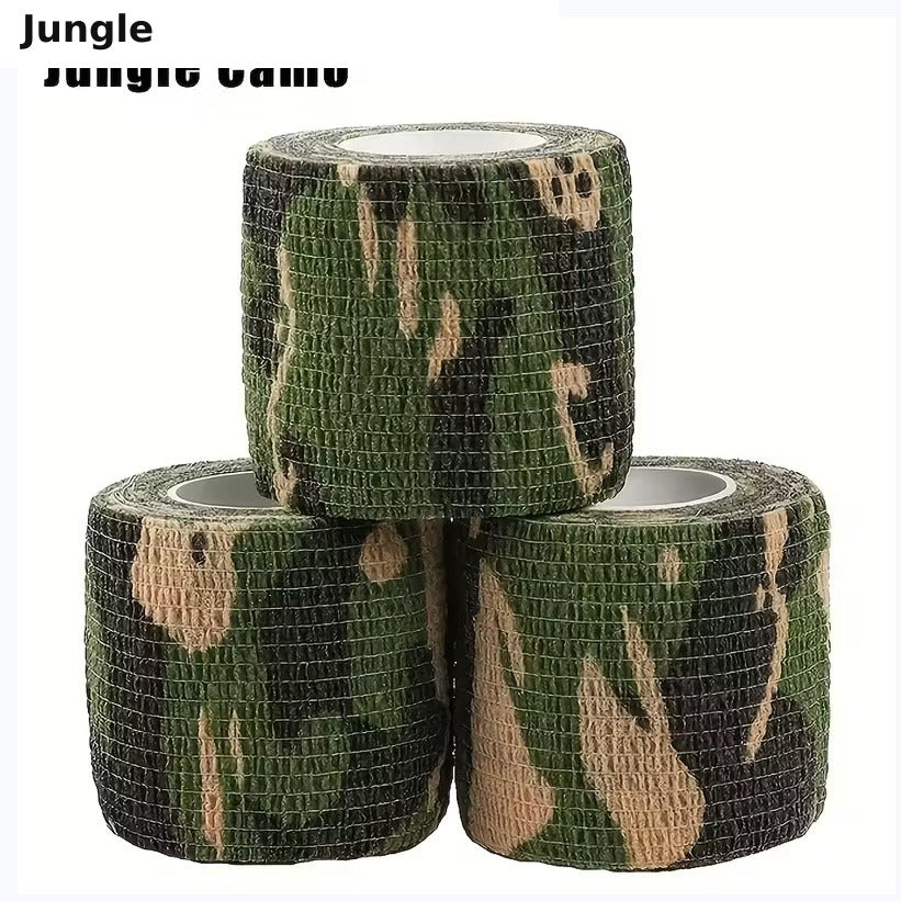 Tre ruller i junglemønster